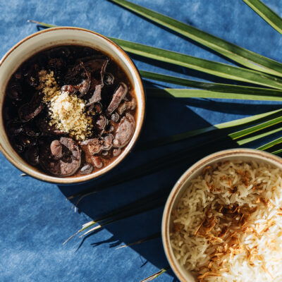 Riz et Feijoada